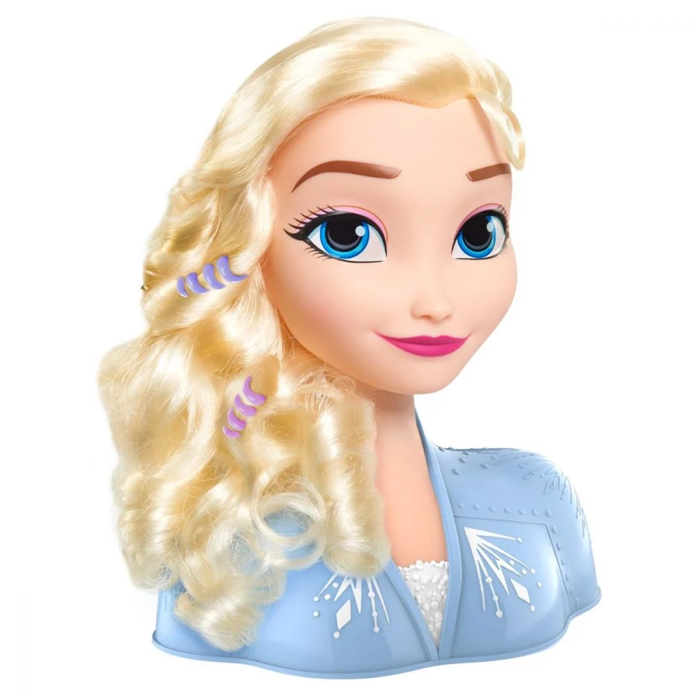 Elsa Frozen 2 doll head, Styling Head