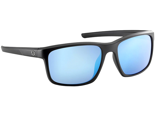 Flying Fisherman Rip Current Black Smoke Blue Mirror Glasses