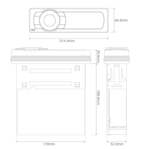 Player Aquatic AV AQ-MP-5UBT-S