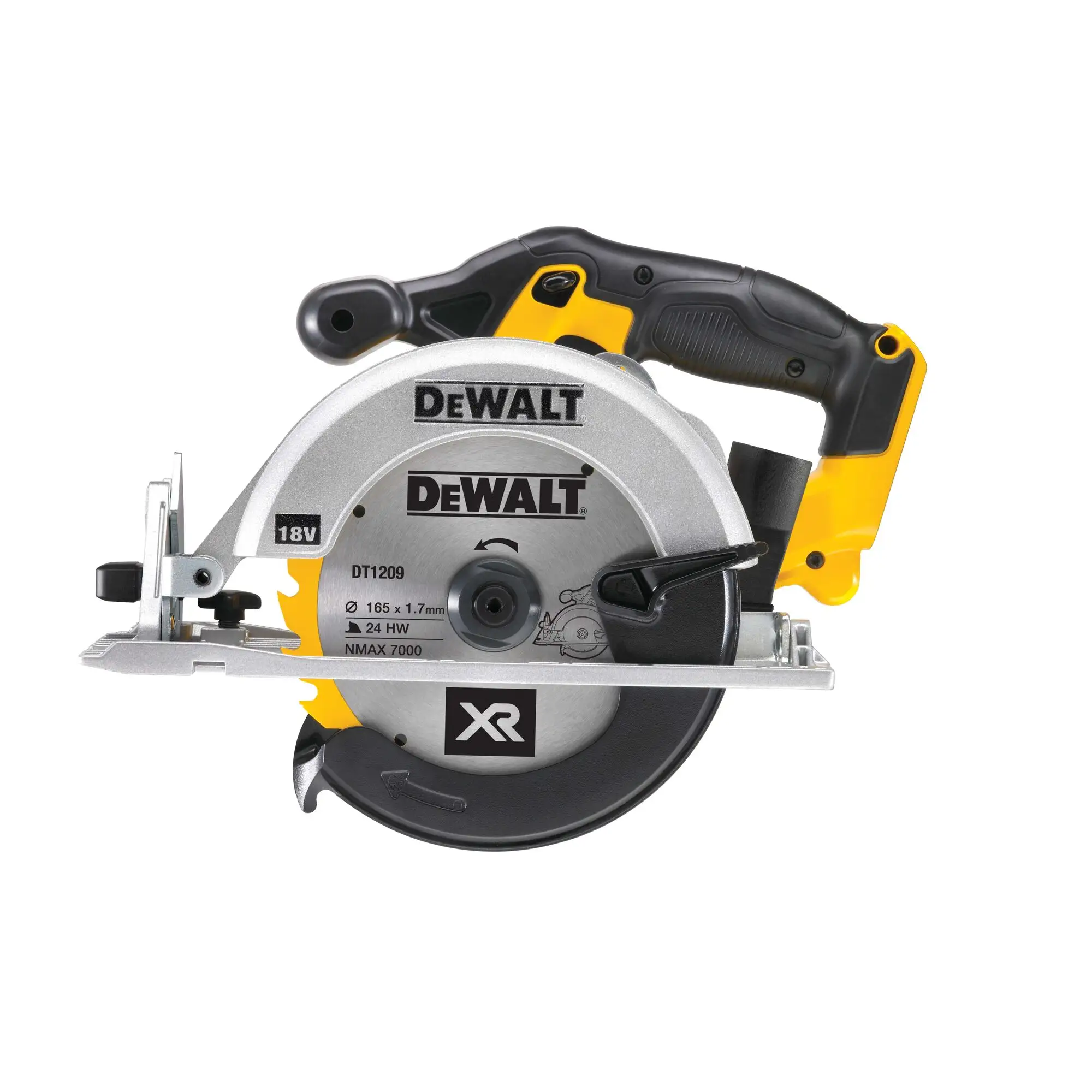 Circular saw, 18V, 5150 rpm, with battery • DeWalt