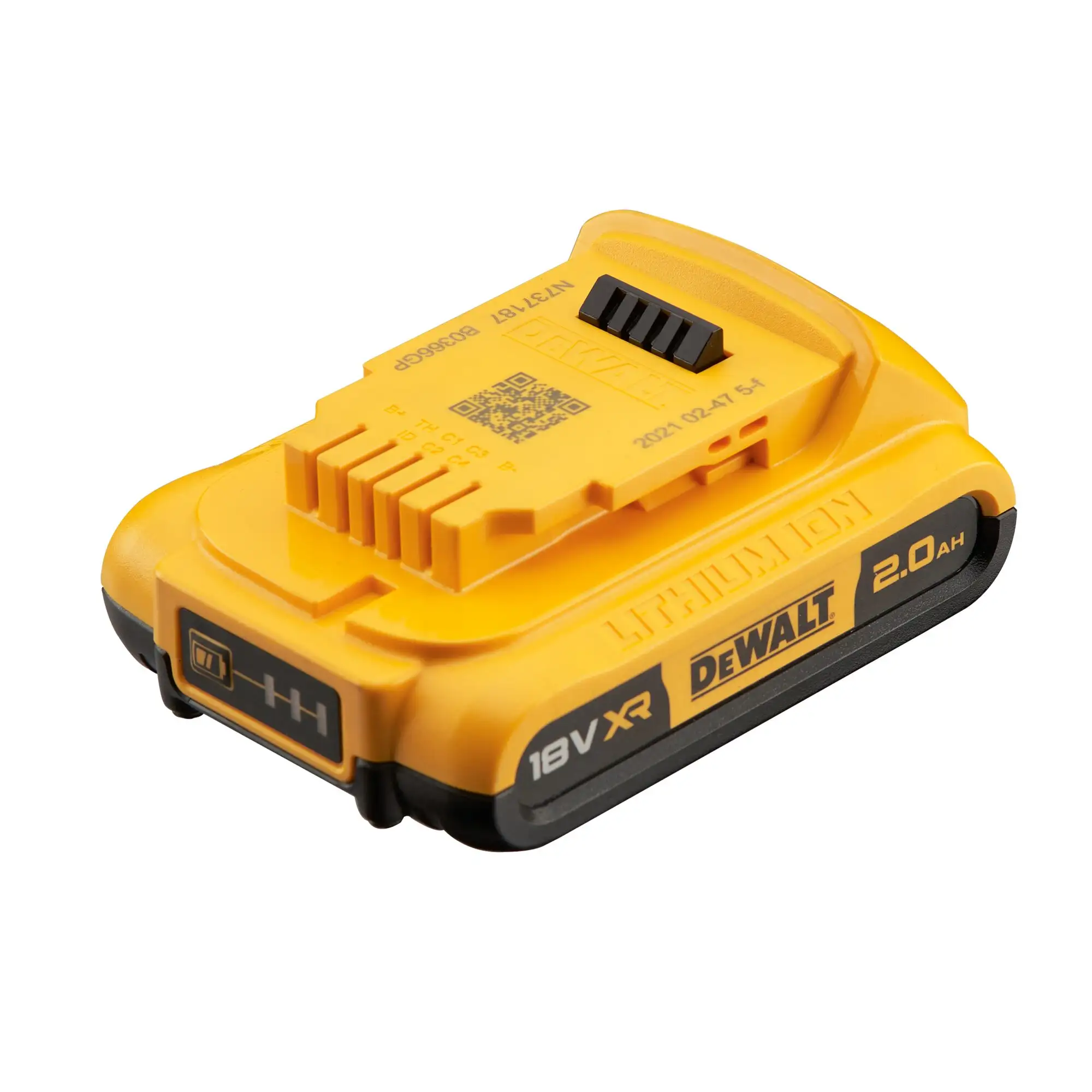 XR Li-Ion sliding battery, 18V 2.0 Ah • DeWALT DCB183-XJ