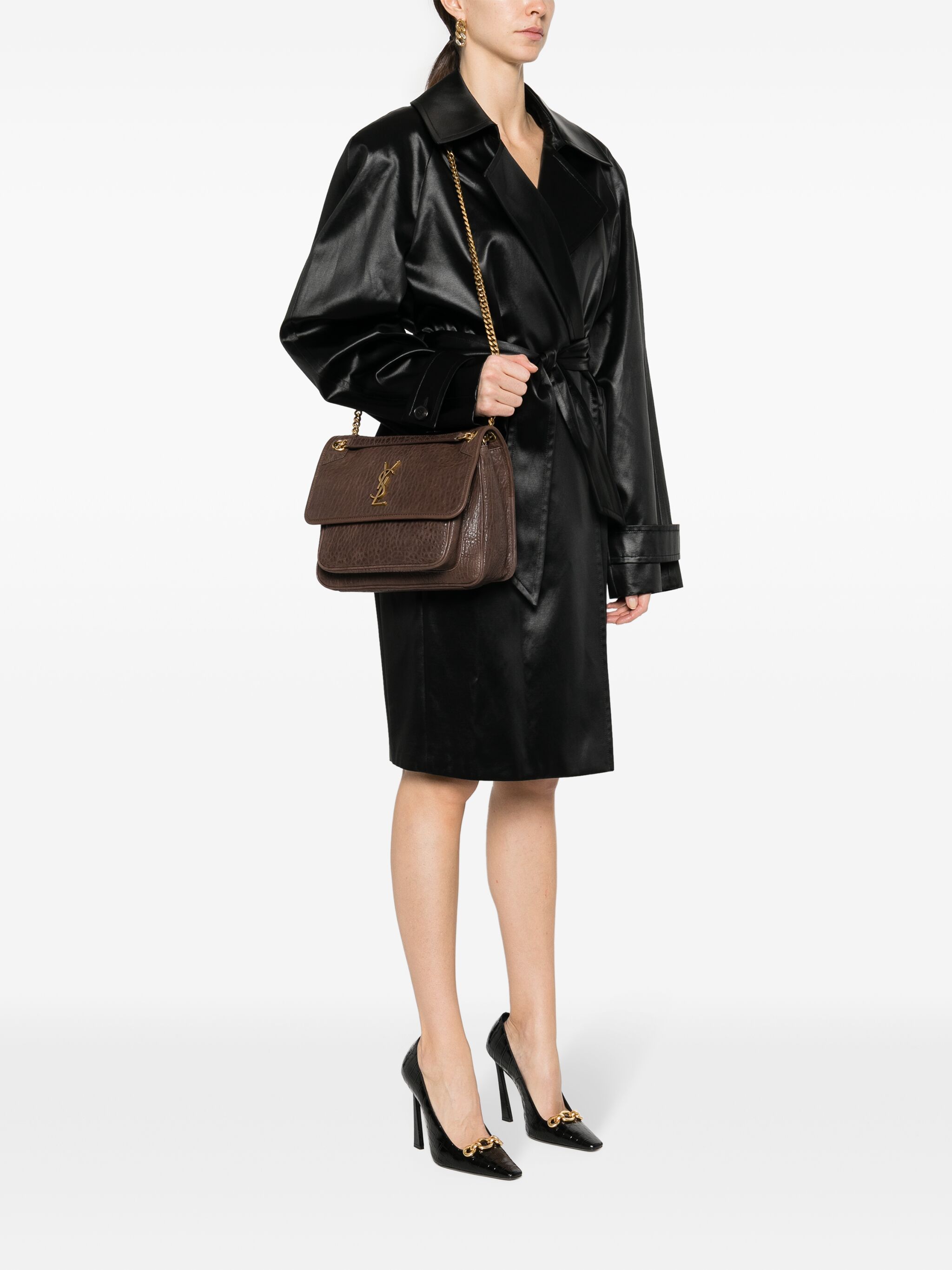 Saint Laurent medium Niki leather shoulder bag