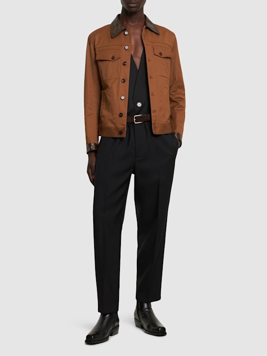 Dolce&Gabbana Stretch gabardine jacket