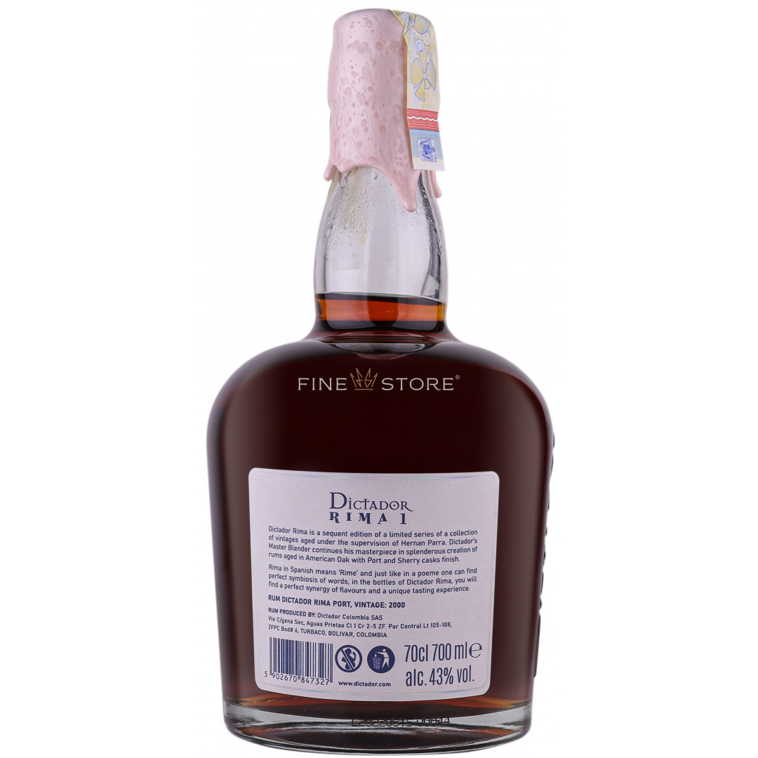 Dictador Rima Port Cask 2000 0.7L