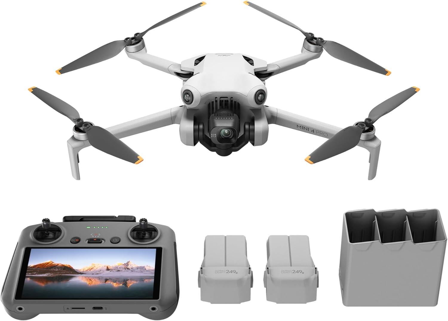 Drone DJI Mini 4 PRO Fly More Combo + Smart Controller RC 2