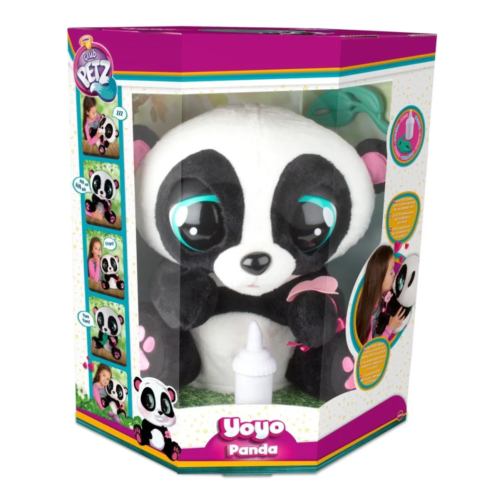 Interactive plush toy, Club Petz, Yoyo Panda