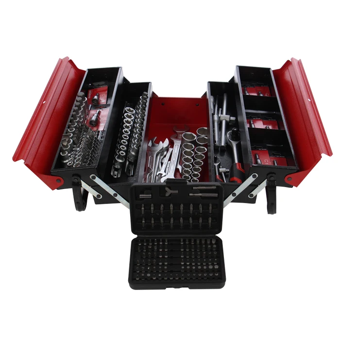 Kronus 7616643D mechanics tool kit, 5 compartments