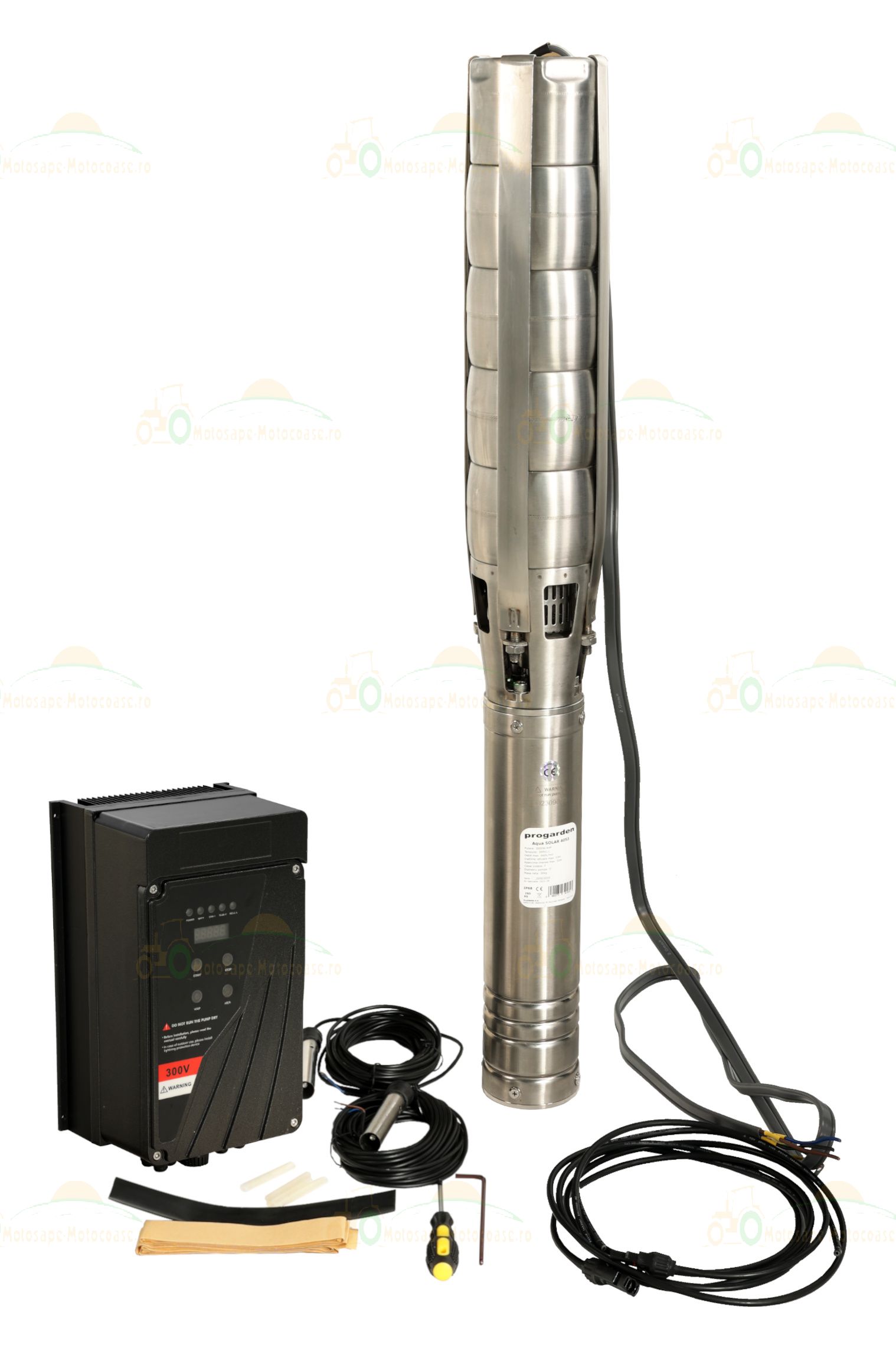 Progarden Aqua SOLAR 4053 submersible pump, 3, solar, 3000W300V