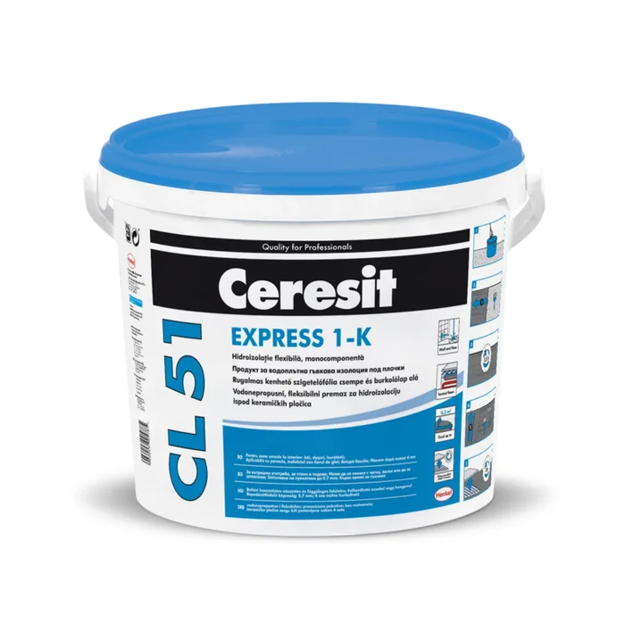 Flexible, waterproof waterproofing, Ceresit CL 51, 5 kg