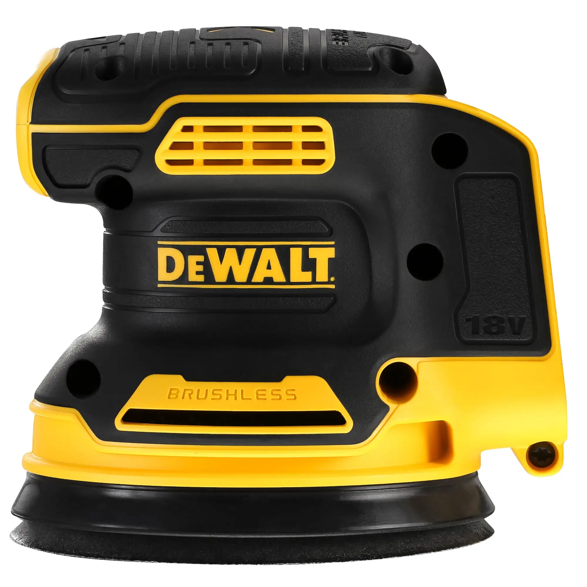 Professional orbital sander 18V XR, 125mm, with brushless motor • DeWALT