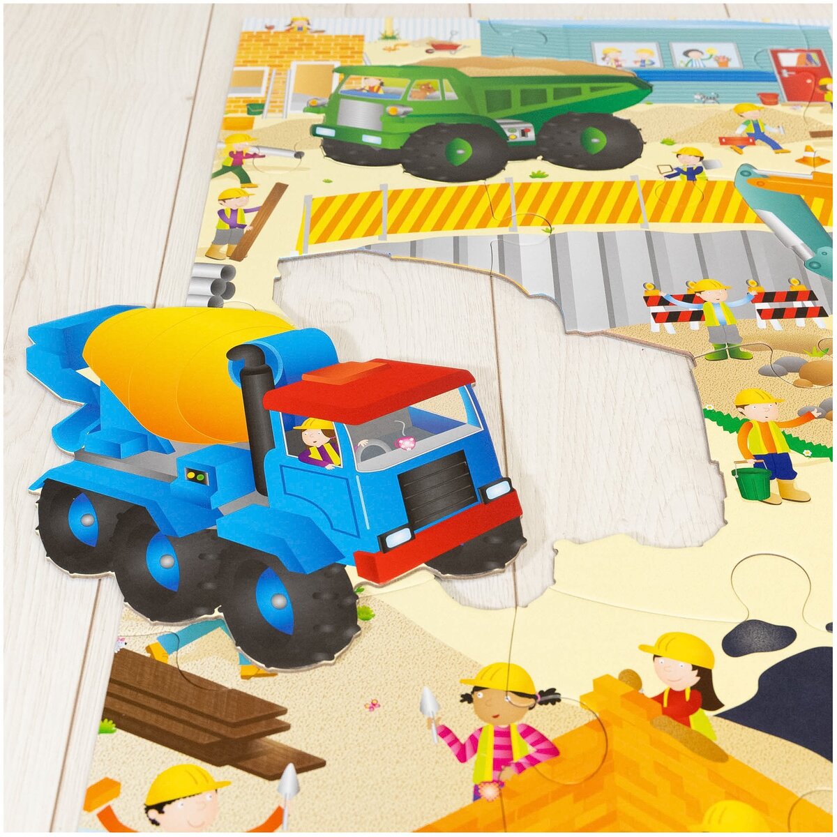 Floor Puzzle Construction Site (30 pieces)