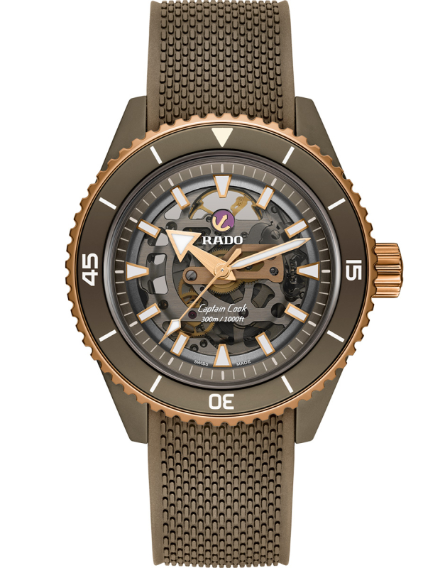 Rado Captain Cook High-Tech Ceramic Skeleton