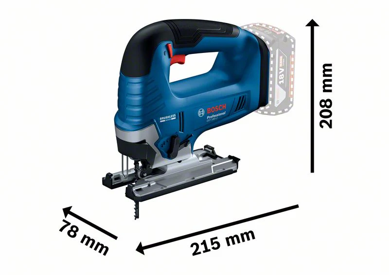 GST 185-LI Cordless vertical saw