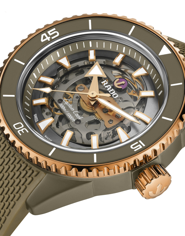 Rado Captain Cook High-Tech Ceramic Skeleton