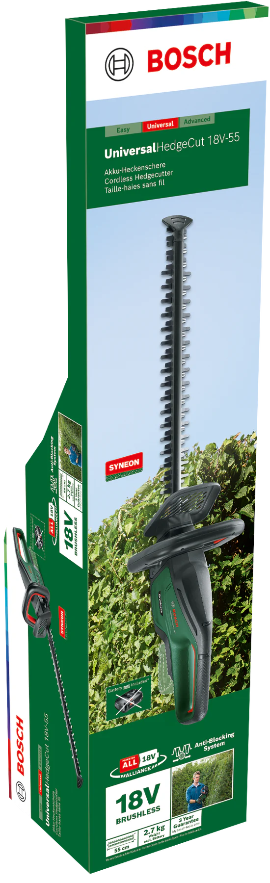 Universal HedgeCut 18V-55