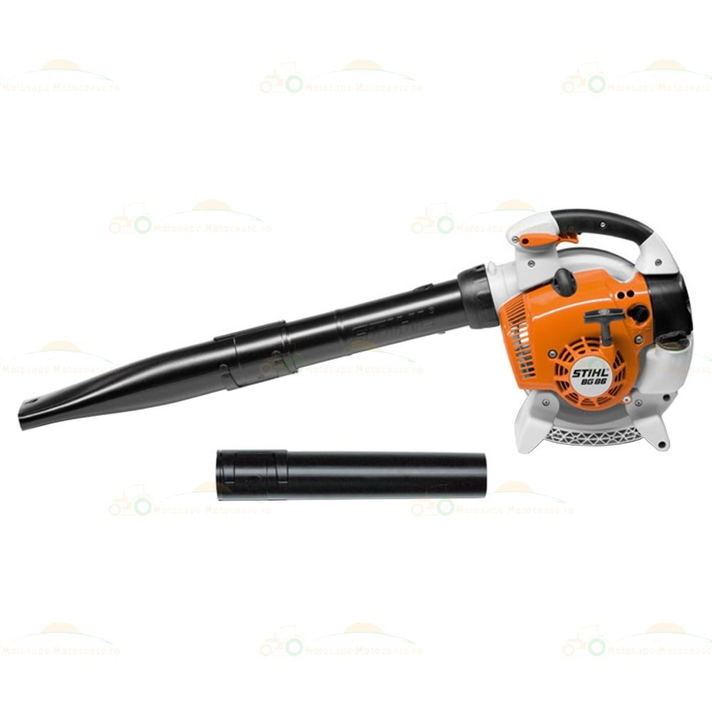 STIHL BG 86 blower power 0.8kW gasoline air flow 755mch blowing power 15 N