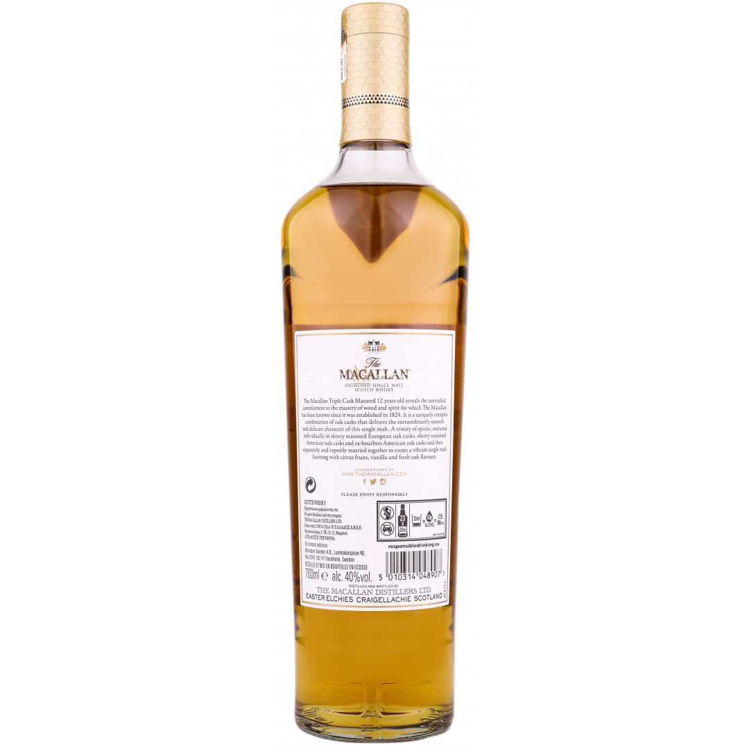 Macallan 12 Years Triple Cask Matured 0.7L