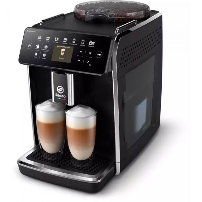 Automatic espresso machine Philips Saeco GranAroma SM6480/00, 1500 W, 1.8 L, 15 bar, Glossy black