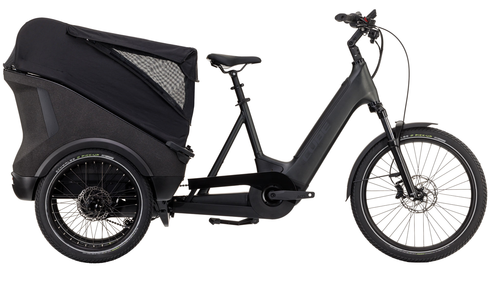 ELECTRIC BIKE CUBE TRIKE CARGO HYBRID 1500 GRAY REFLEX 2025 One Size