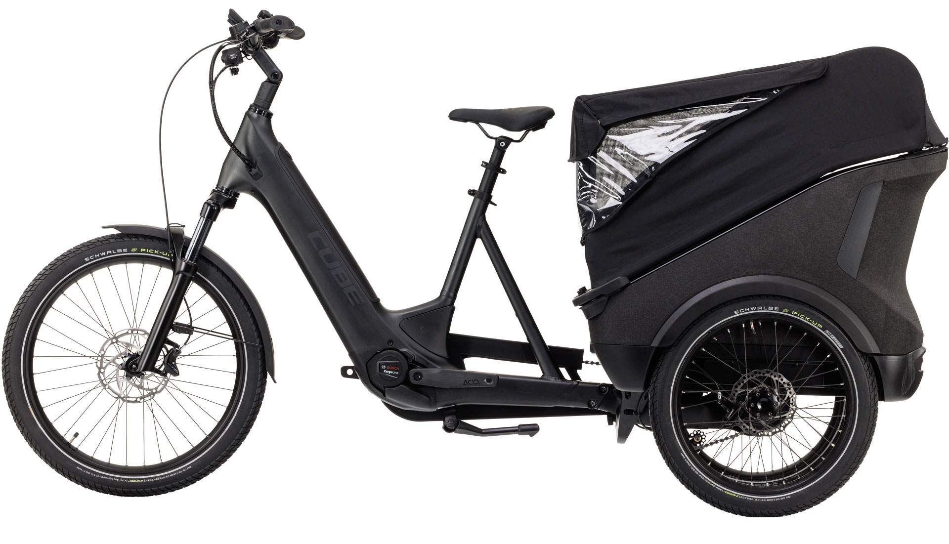 ELECTRIC BIKE CUBE TRIKE CARGO HYBRID 1500 GRAY REFLEX 2025 One Size