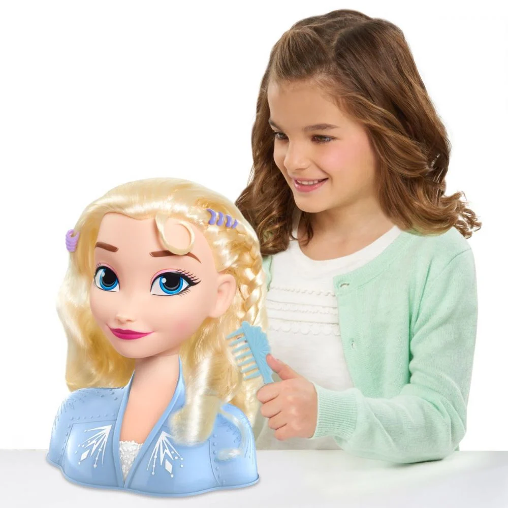 Elsa Frozen 2 doll head, Styling Head