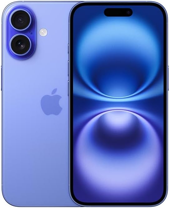 Apple iPhone 16, 128GB, 5G, Ultramarine