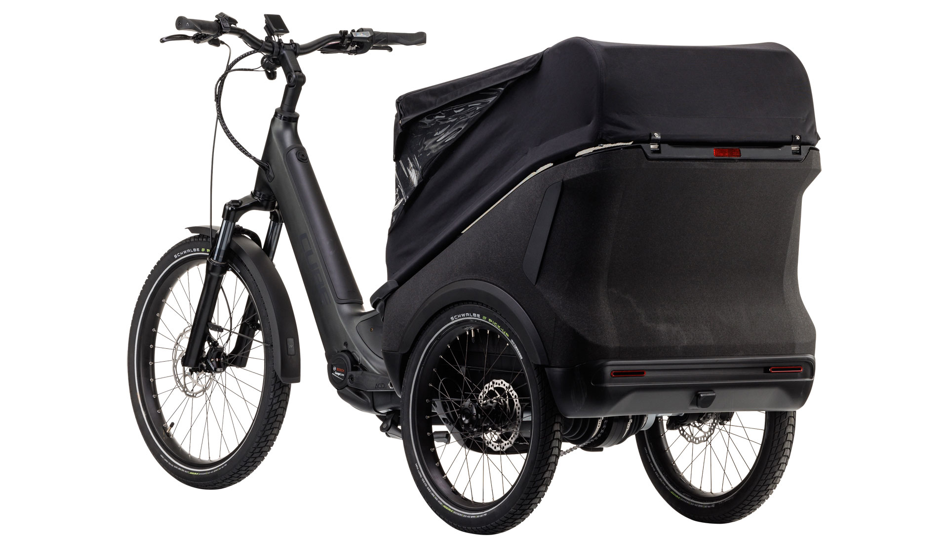 ELECTRIC BIKE CUBE TRIKE CARGO HYBRID 1500 GRAY REFLEX 2025 One Size