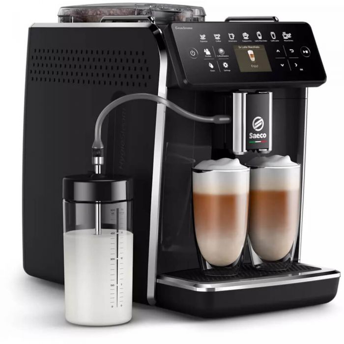 Automatic espresso machine Philips Saeco GranAroma SM6480/00, 1500 W, 1.8 L, 15 bar, Glossy black