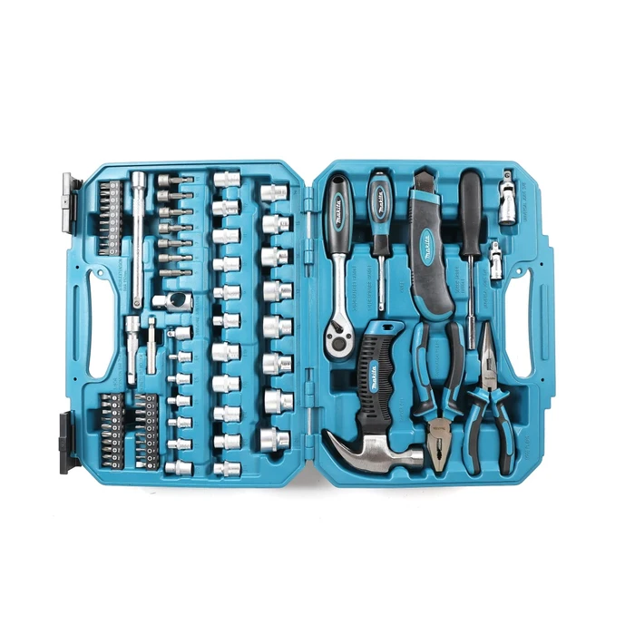 Hand tool kit, Makita E-10899, 76 pieces