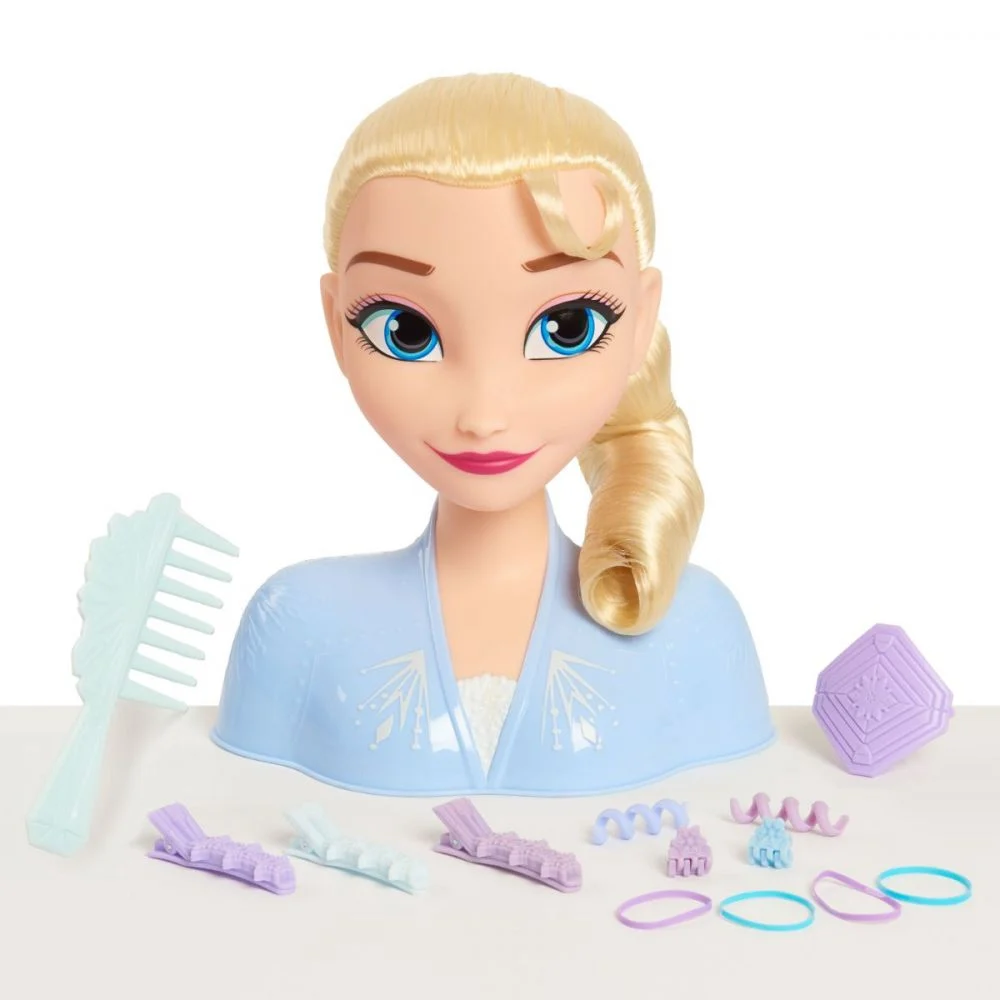 Elsa Frozen 2 doll head, Styling Head