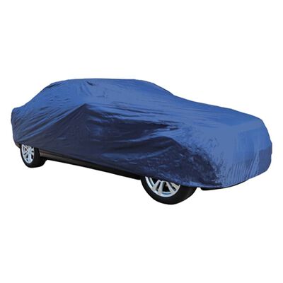 Carpoint XXL car cover, blue, 524x191x122 cm, polyester