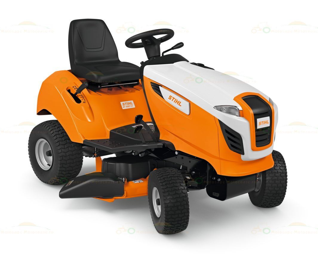 STIHL RT 4097 SX lawn mower, 12HP petrol power, cutting width 95 cm, cutting capacity up to 6000 m²