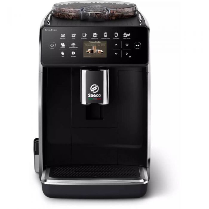 Automatic espresso machine Philips Saeco GranAroma SM6480/00, 1500 W, 1.8 L, 15 bar, Glossy black