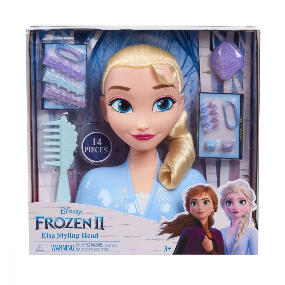 Elsa Frozen 2 doll head, Styling Head