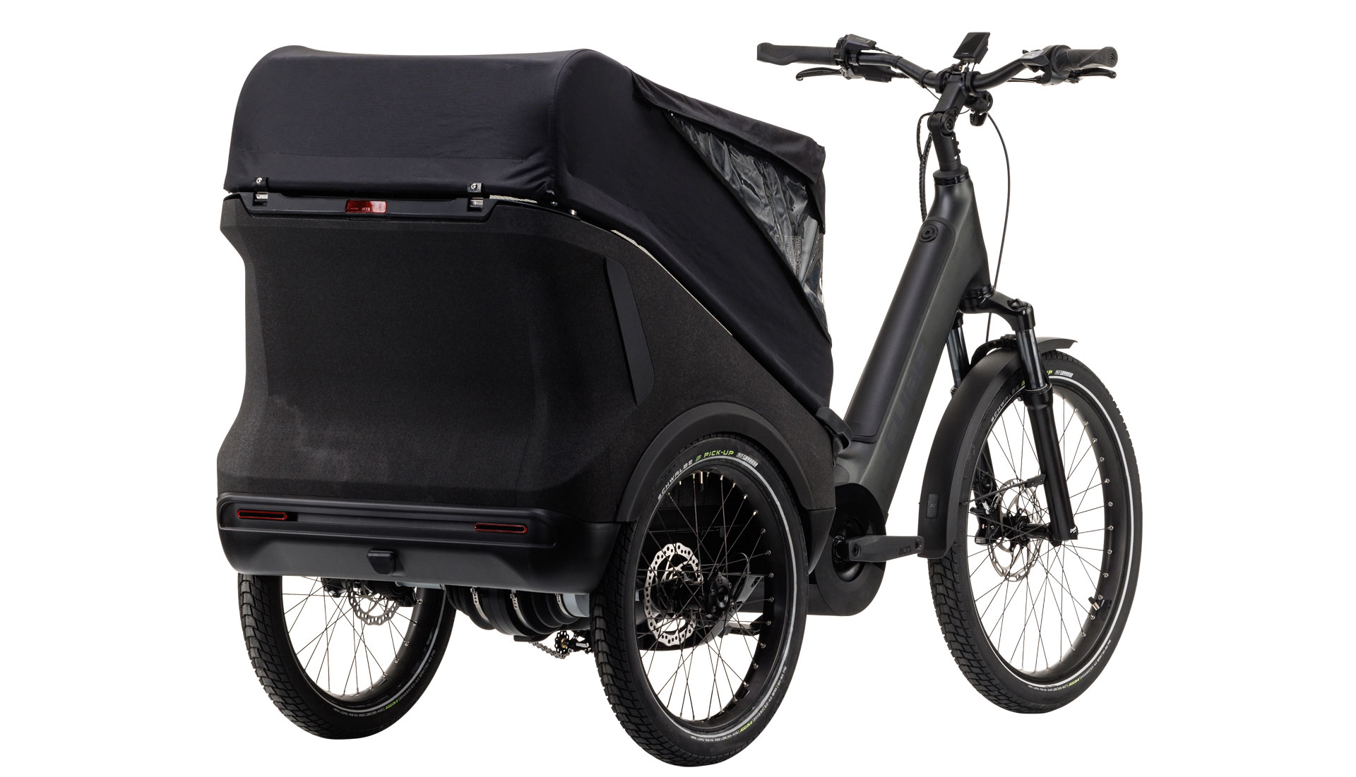 ELECTRIC BIKE CUBE TRIKE CARGO HYBRID 1500 GRAY REFLEX 2025 One Size